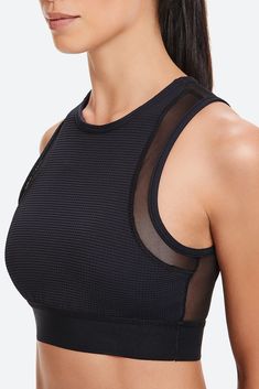 Molle Vest, Support Bras, Black Rib, Looks Great, Sports Bra, Shop Now, Mesh, Bra, Women's Top