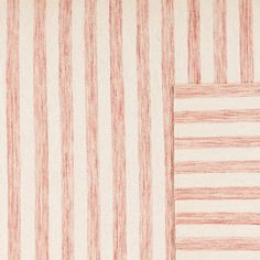 red and white striped fabric with vertical stripes