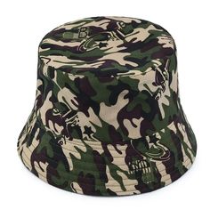 Elevate your outdoor style with our Camo Bucket Hat, the perfect blend of functionality and fashion. Whether you're hiking, fishing, or simply enjoying a sunny day, this hat provides the ultimate protection and a stylish look. Key Features: Durable Material: Crafted from cotton and polyester to ensure long-lasting wear and comfort. Classic Camo Design: Features a timeless camouflage pattern that blends seamlessly with natural surroundings, making it perfect for outdoor adventures. Wide Brim: Off Casual Bucket Hat With Visor For Outdoor Activities, Khaki Cap Sun Hat For Summer, Casual Sun Cap For Outdoor Activities, Black Bucket Hat For Summer Outdoor Activities, Black Summer Bucket Hat For Outdoor Activities, Summer Black Bucket Hat For Outdoor Activities, Casual Wide Brim Sun Hat For Outdoor, Wide Brim Summer Hat For Camping, Casual Sun Hat With Uv Protection For Camping