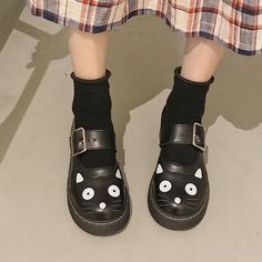 Lolita cute cat shoes · Dream castle · Online Store Powered by Storenvy Dream Castle, Cat Shoes, Miu Miu Ballet Flats, Cute Fashion, Biker Boot, Flat Shoes Women, Cute Cat, What To Wear, Shoes Flats