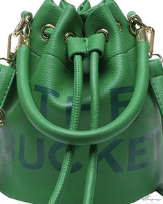 Elluis - Stylish Drawstring Bucket Bag with Chic Letter Pattern Casual Green Pouch-shaped Bucket Bag, Casual Green Pouch Bucket Bag, Casual Green Bucket Bag, Green Bucket Bag With Removable Pouch, Green Pouch Bucket Bag With Adjustable Strap, Green Bucket Bag With Adjustable Strap, Green Adjustable Strap Bucket Bag, Casual Green Bucket Shaped Bag, Casual Green Bucket-shaped Bag