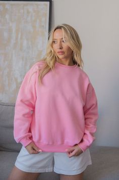 pink be kind sweatshirt Trendy Pink Fall Sweatshirt, Trendy Pink Sweatshirt For Fall, Pink Sweatshirt For Fall Loungewear, Pink Relaxed Fit Sweatshirt For Fall, Oversized Pink Sweats For Streetwear, Pink Crew Neck Sweatshirt For Fall, Pink Relaxed Fit Hoodie For Loungewear, Pink Oversized Long Sleeve Hoodie, Oversized Pink Hoodie With Ribbed Cuffs