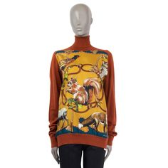 100% authentic Dolce&Gabbana light turtleneck in cashmere (60%) and silk (40%) with a hunting pattern on the front in rust, mustard, brown, green and black. Has been worn and is in excellent condition. New with tags. 2014 Fall/Winter Measurements Tag Size 44 Size L Shoulder Width 50cm (19.5in) Bust From 112cm (43.7in) Waist From 104cm (40.6in) Length 71cm (27.7in) Side Seam Length 48cm (18.7in) Sleeve Length 73cm (28.5in) All our listings include only the listed item unless otherwise specified in the description above. Green And Black, Enchanted Forest, Dolce & Gabbana, Turtleneck Sweater, Enchanted, Sweater Outfits, Dolce And Gabbana, Cashmere, Fall Winter