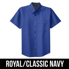 Our Custom Short Sleeve Button Down - Embroidery Special is a must-have. This shirt is made from a 55% cotton and 45% polyester blend for durable, long-lasting wear. It features a button down and includes a left chest logo which can be customized with our special embroidery. Plus, enjoy no set up fee and bulk discounts when you purchase 36 pieces or more. Enjoy superior value without sacrificing quality. 2XL and up incur additional charges. No set up Fee! Garment Description: This comfortable wa Classic Embroidered Button-up Shirt, Classic Embroidered Short Sleeve Shirt, Bucket Hat Fits, Long Sleeves Polo, Custom Shorts, Sweater Sale, Pocket Tee, Adjustable Hat, Fitted Hats