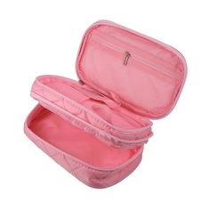 This skin care product storage bag can meet the needs of travel and daily travel. Made of nylon material, which is waterproof and durable, and can effectively protect your cosmetics. The makeup Bag has enough space with a durable zipper design. It can be used as a birthday, Christmas, or Thanksgiving gift for family, lover, daughter, or friends. Specifications: Material: Nylon, Size: 20x12x8cm / 7.87"x4.72"x3.15"(L*W*H), Package List: 1 Pcs Makeup Bag. Size: 7.87"x4.72"x3.15"(L*W*H).  Color: Pin Floral Makeup Bag, Zipper Flowers, Floral Makeup, Brush Organizer, Makeup Brush Organization, Travel Makeup Bag, Cosmetic Brush, Women Pink, Organizer Storage