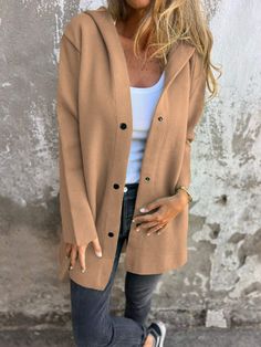 🔥BUY 2 AND GET FREE SHIPPING🔥 🔥91.2% of people bought 2 pieces or more! Only 409 left in stock, sold out and will not be restocked. Order soon!! Elevate your casual wardrobe with our Single Breasted Hooded Jacket. Crafted with precision, this jacket comes in various attractive shades including Gray, Orange, Black, Green, Dark Orange, Red, Purple. Available in different sizes from S to 5XL, it offers a comfortable fit for everyone. Stay stylish and warm with this essential outerwear piece. Sea Long Sleeve Outerwear With Drawstring Hood, Long Sleeve Hooded Jacket For Cold Weather, Long Sleeve Fall Outdoor Hoodie, Casual Long Sleeve Sweater Coat For Outdoor, Casual Outdoor Sweater Coat, Trendy Long Sleeve Outerwear With Adjustable Hood, Warm Long Sleeve Hooded Jacket For Cold Weather, Casual Hooded Outerwear In Solid Color, Long Sleeve Hooded Jacket For Winter