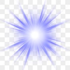 an abstract blue and white star burst, with the light shining through it's center