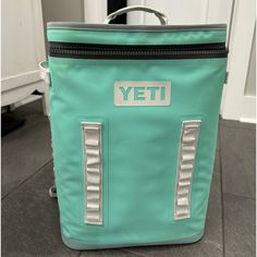 Mint Green Euc, Rare! Yeti Backpack Cooler, Backpack Cooler, Cool Backpacks, Mint Green, Mint, Backpacks, Green, Color