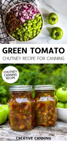 green tomato chutney recipe for canning