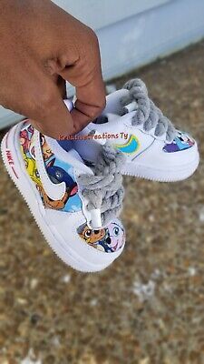 Paw Patrol Shoes, Paw Patrol Theme, Custom Af1, Sneaker Design, Custom Nike Shoes, Custom Nike, Athletic Style, Custom Nikes, Custom Sneakers