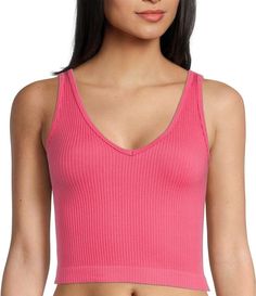 From Free People, this brami features:soft ribbed knit fabrication v-necklinesleeveless pull-on constructionrayon/nylon/spandexhand wash Imported. Trendy V-neck Tank Top, Ribbed V-neck Elastane Top, Summer V-neck Crop Top, Stretch Ribbed V-neck Tank Top, Casual Stretch Camisole With V-neck, Casual Stretch V-neck Camisole, Ribbed V-neck Top In Elastane, Fitted Ribbed V-neck Tank Top, Ribbed Elastane V-neck Top