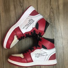 Ds Nike X Off White Air Jordan 1 Chicago Size 8 White/Red Virgil Force Aa3834 101 , Shoebox Is Not Available Off White Air Jordan 1, White Air Jordan 1, Nike X Off White, Air Jordan 1 Chicago, White Air Force 1, Brand Collaboration, Air Jordan 1 Retro High, Air Jordan 1 Retro, Jordan 1 Retro High