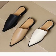 CHIKO Kaycie Pointy Toe Wedge Clogs/Mules Shoes Shoes Content, Wedge Clogs, Mules Shoes Heels, Clogs And Mules, Classy Shoes, Girly Shoes, Clogs Shoes, Leather Items, Mules Shoes