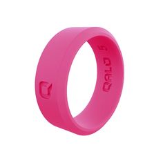 a pink ring with the word glam on it