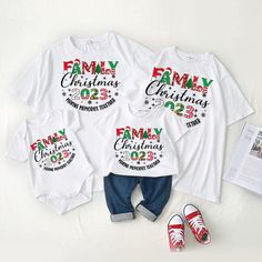 Family Christmas 2023 Making Memories Together Shirts,Custom Family Christmas Tshirt,Making Memories Christmas Family Shirt,Christmas Gifts Hello! HOW TO ORDER 1. Please, check and review all photos in our listing. 2. Select Your shirt size and shirt color from drop down menus. 3. Choose your quantity as much as you want. 4. And click ADD TO CART. If you want multiple items please go back to the listing and repeat the steps. Product Details -Shirt: We use 100% cotton shirts. * All shirts are unisex and we use our own brand. (Please check our size chart in our listing.) *Heather colored adult shirts use 52% cotton and 48% polyester. -For detailed sizing information and t-shirt color options, please see listing images. Our shirts are small molded. It may be small for your normal size. Please Family Matching Christmas T-shirt With Letter Print, Family Matching Christmas T-shirt With Graphic Print, Family Matching Christmas Shirt With Letter Print, Family Matching White Christmas Tops, Family Matching White Tops For Christmas, White Christmas Shirt With Letter Print, Festive Short Sleeve Shirt With Letter Print, White Christmas Letter Print Shirt, Christmas Letter Print Short Sleeve Tops