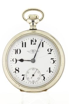 This classic Railroad pocket is a vintage treat made by Ball Watch Co. The timepiece is a 17 jeweled movement that is a model 999 type. The diameter of the case measures 55.24mm and sits 18.44mm tall. Perfect for anyone with interest in the railroad history. Make sure to get a matching watch chain too! C8194BLSPM   --Please reference our policy for more details-- ALL timepieces are fully serviced and checked for keeping correct time prior to leaving. For International orders, please provide a ph Antique Chronometer Watch, Antique Pocket Watch With Subdials, Antique Chronometer Watch Accessories, Collectible Polished Pocket Watch, Timeless Collectible Watches With Skeleton Dial, Antique Polished Pocket Watch, Vintage Pocket Watch For Anniversary With Polished Finish, Antique Round Pocket Watch With Polished Finish, Formal Pocket Watch With Subdials