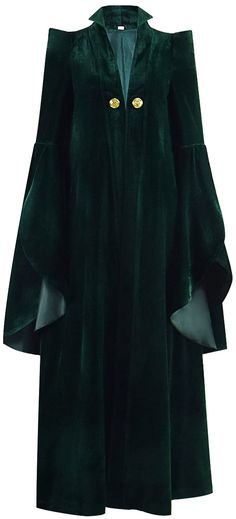 PRICES MAY VARY. Material: 90%Velvet Fabric. Imported Adult Female Professor McGonagall Costume Hogwarts Witch Cosplay Halloween Cloak Uniform Velvet Robe. Material: Velvet Fabric.The fabric is high quality,soft,comfortable and exquisite. Occasions: This costume will be a great gift for Mcgonagall's fans, Suitable for cosplay party,role play,xmas halloween party,theme party,stage costumes,animation and cartoon costumes,clothing parties,etc. Size: US standard women size.Please place an order acco Professor Mcgonagall Costume, Mcgonagall Costume, Hermione Costume, Green Wizard, Professor Mcgonagall, Minerva Mcgonagall, Halloween Suits, Witch Cosplay, Great Halloween Costumes