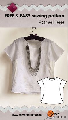 the sewing pattern for this top is easy to sew