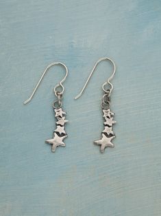 Sterling Silver Earring Length: .75" Ethically Handcrafted in Ojai, California. Star Earrings Silver, Ojai California, Homemade Earrings, Silver Star Earrings, Shooting Star, Shooting Stars, Silver Earring, Star Earrings, Beautiful Earrings