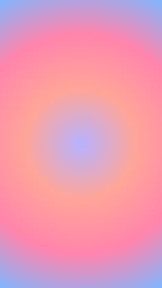 an orange and pink circular design on a blue background with some light purple in the middle