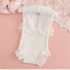 Brand New Stunning Off White Romper. With Delicate Laced Back And Lace Around Legs. This Romper Is Even More Stunning In Person! 95%Cotton Last Picture I Tucked A Scarf In The Outfit So You Could See The Detail In The Soft Lace Cute White Spring Bodysuit, Spring White Bodysuit With Lace Trim, Spring White Lace Trim Bodysuit, Cute White Stretch Bodysuit, Cute Fitted White Bodysuit, Cute White Fitted Bodysuit, Cute White Sleeveless Bodysuit, Sleeveless Jumpsuit Outfit