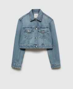 in stock Medium Wash Denim Cropped Jacket For Streetwear, Cropped Dark Wash Outerwear For Fall, Spring Medium Wash Cropped Outerwear, Spring Cropped Medium Wash Outerwear, Medium Wash Cropped Jacket For Streetwear In Spring, Medium Wash Cropped Jacket For Spring Streetwear, Medium Wash Cropped Denim Outerwear, Cropped Medium Wash Denim Outerwear, Spring Blue Denim Jacket With Pockets