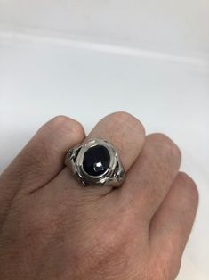 Unusual Deep Toned huge Amethyst Sterling Filigree Setting Accented with blue topaz Handmade Size 7.5 Can be resized, my jeweler charges $10-$20 All rings are shipped in a nice gift box. Check out our over a THOUSAND great reviews Engraving is $4 per letter and is not always perfect depending on the piece. It can take a few days if the jeweler is busy. This is payable to Paypal Judithsltd@gmail.com Collectible Silver Sapphire Jewelry, Silver Sapphire Ring With Large Stone As Gift, Silver Sapphire Collectible Ring, Silver Round Sapphire Collectible Ring, Oval Silver Amethyst Ring Collectible, Collectible Sterling Silver Sapphire Ring, Collectible Silver Sapphire Ring, Oval Sterling Silver Sapphire Ring For Collectors, Oval Sterling Silver Sapphire Ring