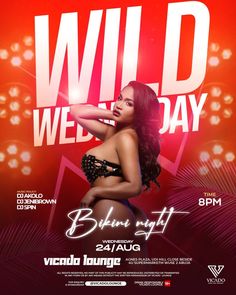 Design by icetunez Bar Themes, Club Posters, Wild Wednesday, Free Photoshop Text, Graphic Design Posters Layout, Pub Design, Photoshop Text, Church Poster Design