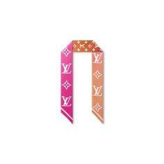 LOUIS VUITTON® - Lv Aurora Nano Bandeau - Fuchsia Louis Vuitton Official, Signature Design, Gradient Color, Aurora, Initials, Louis Vuitton, Monogram, Women Accessories, Silk