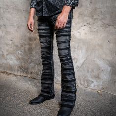 Upgrade your denim game. #BANDAGEJEANS  👖 🤘 


#wornstar #wornstarclothing #jeans #denimpants Urban Style Distressed Fitted Flare Jeans, Fitted Urban Flare Jeans For Fall, Urban Distressed Fitted Flare Jeans, Urban Fitted Flare Jeans For Fall, Distressed Fitted Urban Flare Jeans, Fitted Ripped Flare Jeans For Streetwear, Ripped Fitted Flare Jeans For Streetwear, Edgy Ripped Dark Wash Flare Jeans, Urban Distressed Flare Jeans For Fall