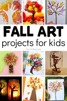 fall art projects for kids that are fun and easy