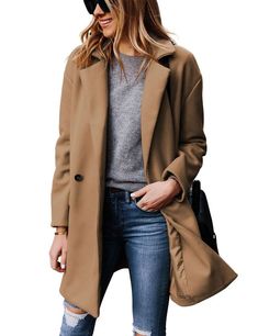 Pea Coats, Wool Coat, Winter Coat, Single Breasted, Blazer Jacket, Coats For Women, Wool Blend, Winter Outfits