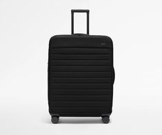 Shop The Softside Large suitcase | Away: Built for modern travel Modern Nylon Travel Case, Modern Nylon Luggage For Trips, Classic Nylon Luggage With Sleeve, Modern Nylon Luggage For Business, Classic Rectangular Nylon Luggage, Modern Luggage For Weekend Trips, Luxury Nylon Luggage With Sleeve, Luxury Nylon Luggage With Luggage Sleeve, Medium Suitcase