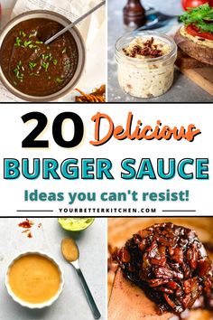 20 delicious burger sauces that you can't resist to eat in the microwave