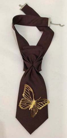 Elegant Women's Tie, Made in Italy. Luxury Neck Accessory for Fashion Lovers, High Quality. Butterfly is 3D - Etsy