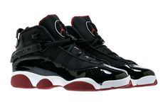 Nike Jordan 6 Rings'Bred' GS Black/Varsity Red/White 323419-062