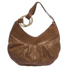 Shade Of Brown, Monogram Tote, Ostrich Leather, Bvlgari Bags, Leather Hobo, Signature Style, Hobo Bag, Fashion Handbags, Vintage Gucci