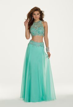 Venetian Lace Two Piece Prom Dress by Camille La Vie Short Wedding Guest Dresses, Prom Dress 2014, Prom Style, Party Gowns, Two Piece Dress
