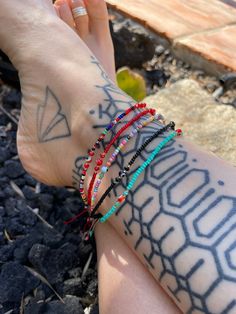 ----- Price per Item----- You can choose between 5 different evil eye anklets. As you can see in the pictures each bracelet has a different color. They are all size adjustable. You can choose between: -Mix pastel colors anklet -Mix red colors anklet -Blue anklet -Black Anklet -Red Anklet⚡️GET 20% OFF NOW⚡️ JOIN AKASHI'S VIP LIST and Shop ⚡️Join Akashi's VIP list for early bird discount access⚡️ Paste into your browser http://eepurl.com/hgCMM1 and follow the simple steps. ⚡️To see more unique jew Handmade Festival Anklets With Ankle Strap, Red Bohemian Anklets As A Gift, Blue Beaded Festival Anklets, Bohemian Blue Anklets For Beach, Red Bohemian Anklets For Beach, Red Anklet, Black Anklet, Evil Eye Anklet, Seed Bead Anklet