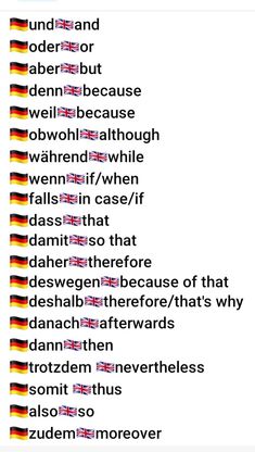 the german language has been changed to include different words and phrases, but not in english