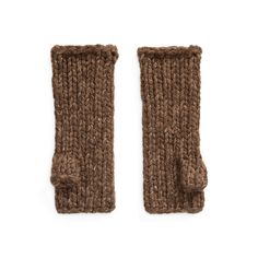 Knit with a chunky wool blend these gloves have a fingerless construction with braided rolled cuffs. Shaggy Rogers, Knit Gloves, Chunky Wool, Knitted Gloves, Fingerless Gloves, Wool Blend, Accessories Hats, Gloves, Ralph Lauren