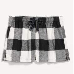 Black & White Plaid Nwt Flannel Sleep Shorts From Old Navy Old Navy Christmas Pajamas, Plaid Boxers, Womens Flannel Pajamas, Buffalo Plaid Pajamas, Old Navy Pajamas, Flannel Shorts, Jam Session, Buffalo Plaid Flannel, White Pajamas