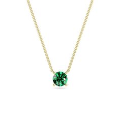 Finest Material :- Round shape Emerald Pendant Necklace for women is charmingly crafted in 10 karat Yellow Gold. The rich shades of Emerald gemstone measures about 8 x 8 mm. This Neck piece measures about 16 inches in length with 2 inch extender chain with lobster closure. With their lush design, these necklace add a feminine accent to any style. Pair them with your casual or formal attire. Emerald Pendant Necklace, Emerald Necklace Pendant, Emerald Pendant, Neck Piece, Emerald Gemstone, Green Gemstones, Formal Attire, 1 Carat, Necklace For Women