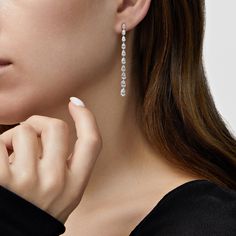 Pear-Shaped Diamond Drop Earrings – Jewels Aficionado Luxury Delicate Drop Earrings, Luxury Dainty Diamond Earrings, Bulgari Bag, Hermes Kelly Bag, Gold Statement Earrings, Tiny Studs, Diamond Drop Earrings, Bespoke Jewellery, Diamond Drops