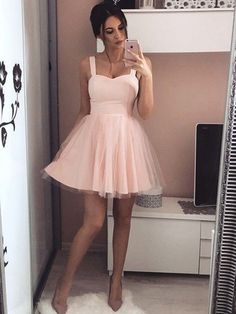 2019 A-Line Satin Straps Sleeveless Ruched Short Homecoming Dresses Royal Blue Formal Dresses, Short Mini Dresses, Cocktail Pink, Tulle Pink, Inexpensive Prom Dresses, Princess Prom Dresses, Mini Homecoming Dresses, Designer Party Dresses, High Low Prom Dresses