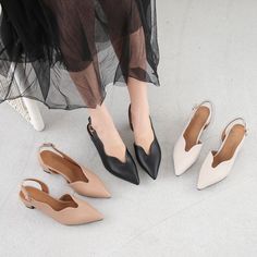 Heel Height: 5.5cmPlatform Height: 1 cmStyle: Fashion,KoreanOccasion: Casual,Party/Club,Office/Career,DressSeason: Spring,Summer,Fall/Autumn,WinterPackage Contents: 1 x Shoes (Pair)Size Guide:34 = foot length 21.5-22cm (Foot width=8-8.5cm)35 = foot length 22-22.5cm (Foot width=8.5cm)36 = foot length 22.5-23cm (Foot width=8.5-9cm)37 = foot length 23-23.5cm (Foot width=9cm)38 = foot length 23.5-24cm (Foot width=9-9.5cm)39 = foot length 24-24.5cm (Foot width=9.5-10cm)40 = foot length 24.5-25cm (Foo Trendy Beige Slingback Pumps For Summer, Trendy Flat Heel Slingback Sandals With Strap, Beige Flat Heel Slingback Pumps For Summer, Beige Pointed Toe Slingback Sandals, Beige Slingback Pumps With Low Heel For Summer, Casual Beige Pointed Toe Slingback Sandals, Trendy Beige Slingback Sandals With Flat Heel, Trendy Low Heel Slingback Pumps For Spring, Casual Brown Low Heel Slingback Sandals