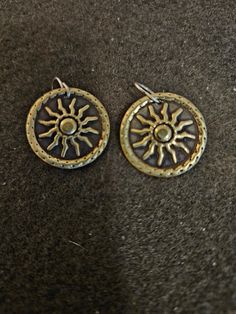 Beautiful Brass Native American Style Rising Sun earrings. The sun is important in the Native American Culture. The symbol of the sun means life, food, and resilience. Sun Earrings, Native American Style, American Culture, Native American Culture, Native American Fashion, Rising Sun, American Style, Native American, Jewelry Earrings Dangle