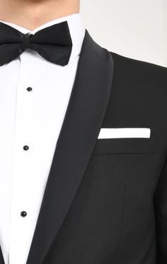 A busy social calendar requires a classic black tuxedo jacket that will always look sharp, and our Black Tuxedo Jacket with Shawl Lapel is expertly made to save you investing again at a later date. Expertly tailored in our classic fit, it's cut from beautifully soft black fabric with a hint of elastane for added comfort. Trimmed with tonal satin trims, it takes the guesswork out of dressing for black-tie events. Team with the matching trousers and a crisp white dress shirt for a classic formal look. Please Note: All jacket pockets may have been finished with holding stitches. To open the pockets carefully unpick the stitches. Classic Black Tuxedo, Wing Collar Shirt, Black Tie Tuxedo, Boys Waistcoat, Black Tuxedo Jacket, Tweed Overcoat, Burgundy Tuxedo, Harris Tweed Jacket, Tuxedo Shoes