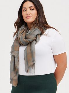 FIT One size fits most. . MATERIALS + CARE 100% polyester. Machine wash cold. Dry low. Imported. DETAILS Plaid print. . Frayed bottom. Part of the Outlander collection. The best plus size women's scarf - outlander tartan scarves in outlander tartan. Torrid is your destination for cozy fall and winter clothes to keep you warm and comfortable. Torrid is your destination for plus size Outlander merchandise. Outlander Tartan, The Outlander, Highland Games, New Street Style, Tartan Scarf, Active Outfits, Head Accessories, Winter Clothes, Softest Sweater