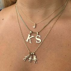 This 14K Gold Block Initial Letter Necklace Charm is perfect for adding a personal touch to any outfit. With a 14mm letter height, it is both eye-catching and delicate. Choose a chain to complement the charm and make it a unique and meaningful piece of jewelry. Chain sold separately. Item Information Metal: 14k Gold Approx. Weight: 0.8-1.3g Letter Height: 14mm 14k Gold Name Necklace With Initial Pendant, 14k Yellow Gold Initial Necklace With Charms, Dainty Initial Pendant Name Necklace With Charms, 14k Gold Necklaces With Initial Pendant Charms, Minimalist Name Necklace With Initial Pendant And Charms, Minimalist Name Necklace With Initial Pendant, Silver 14k Gold Initial Necklace With Charms, Yellow Gold Name Necklace With Charms For Everyday, Initial Pendant Jewelry With Curb Chain For Gift